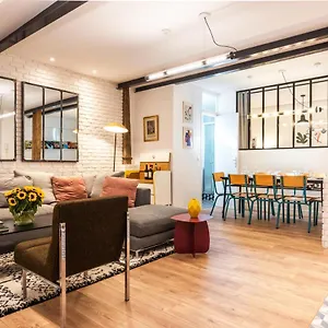 Design & New Loft In Heart Of , Paris France
